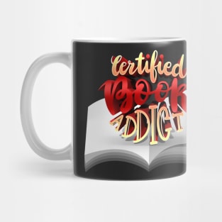 Certified Book Addict Mug